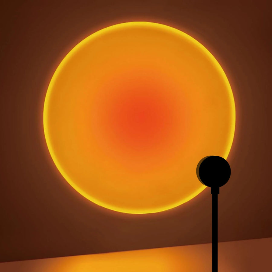 Belorique Sunset Projection Lamp — Golden Hour Ambiance, Any Room, Any Mood