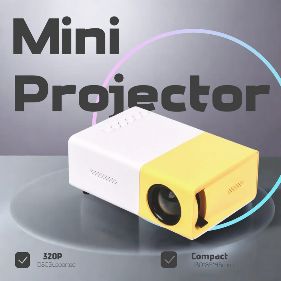 Belorique Portable Mini Projector — Big-Screen Magic in the Palm of Your Hand