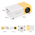Belorique Portable Mini Projector — Big-Screen Magic in the Palm of Your Hand