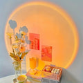 Belorique Sunset Projection Lamp — Golden Hour Ambiance, Any Room, Any Mood