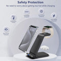 Belorique 3-in-1 Wireless Charging Station — Power All Three, Tangle-Free